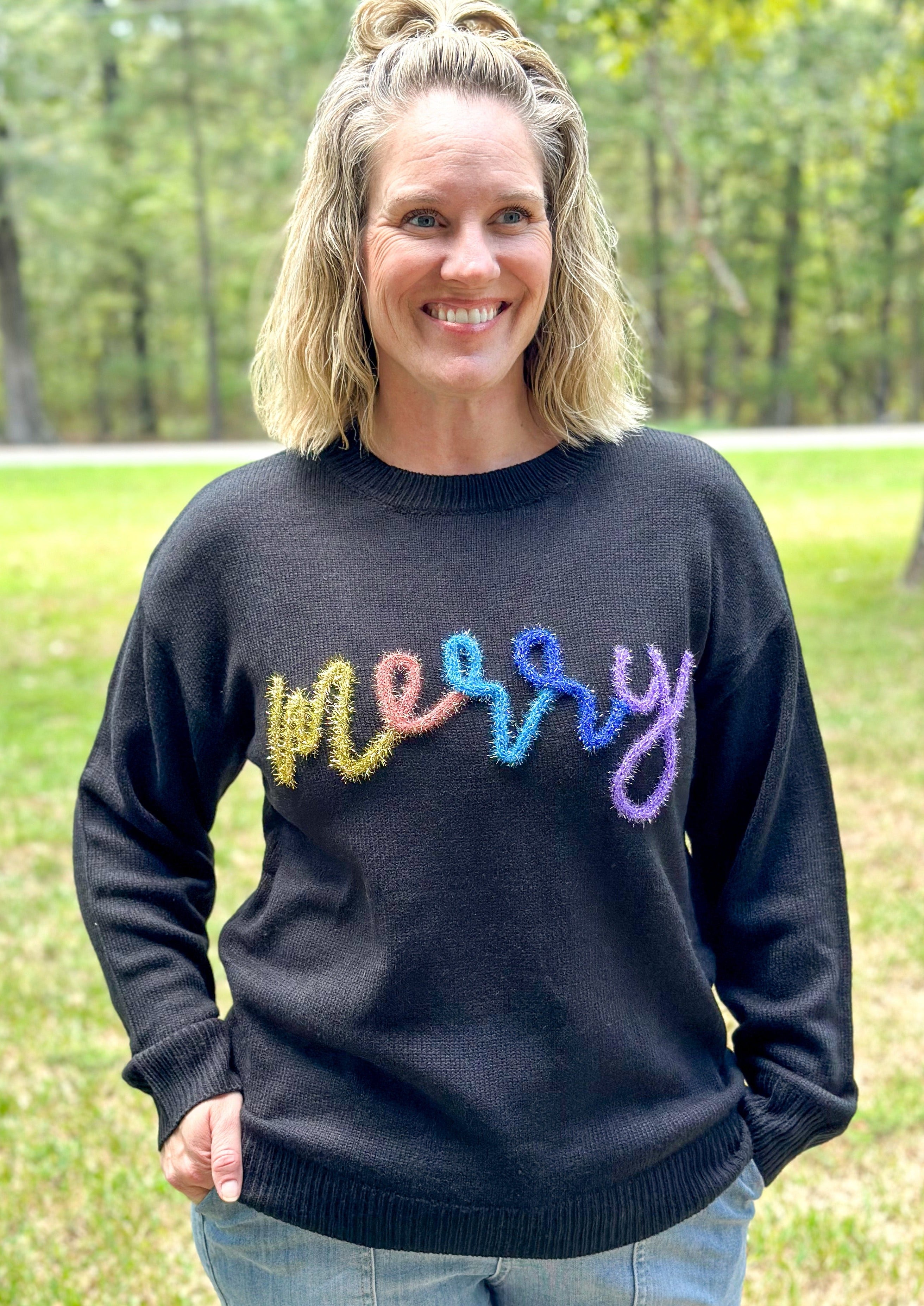 Merry Sweater - Black