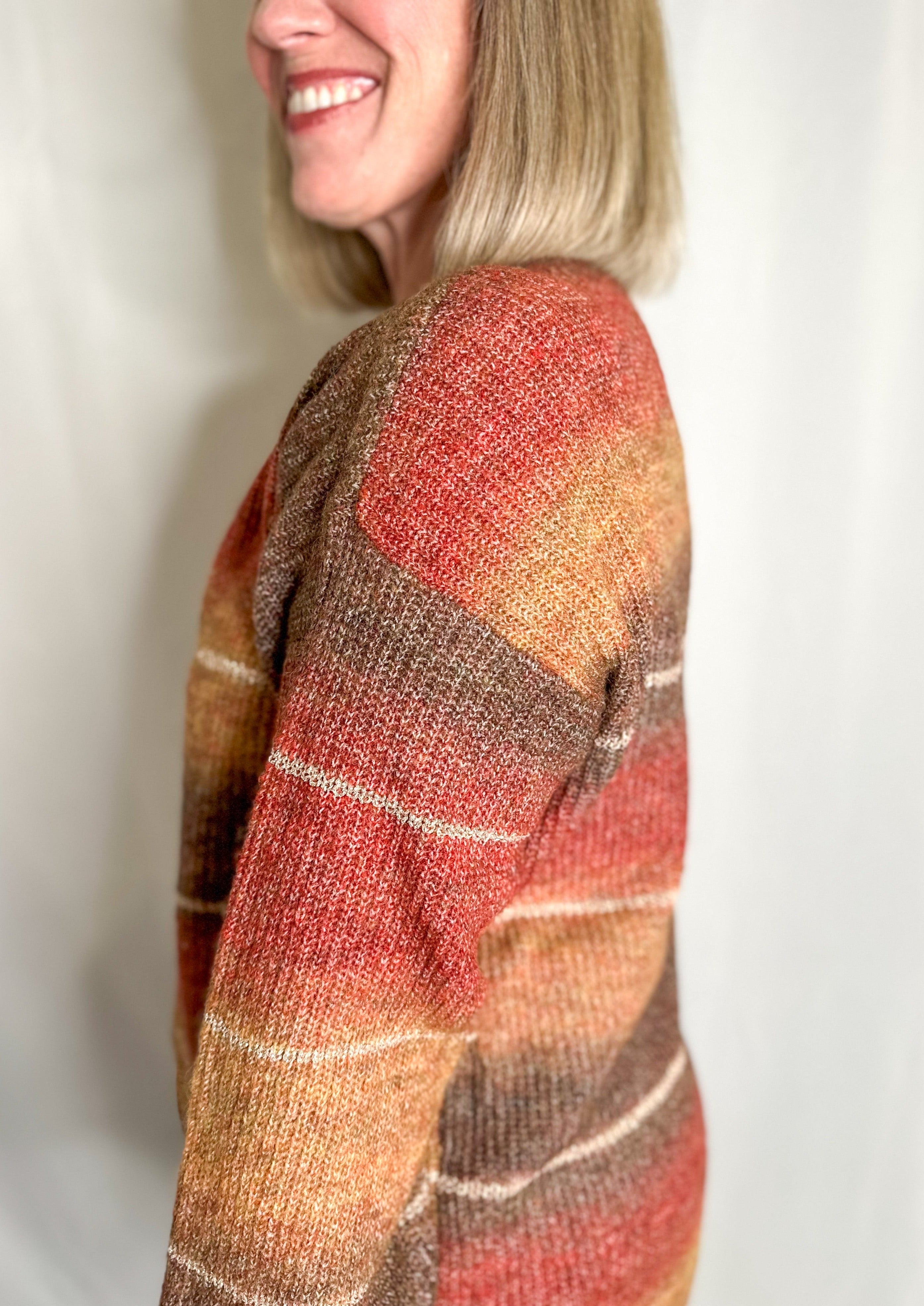 Fall Colors w/Gold Sweater