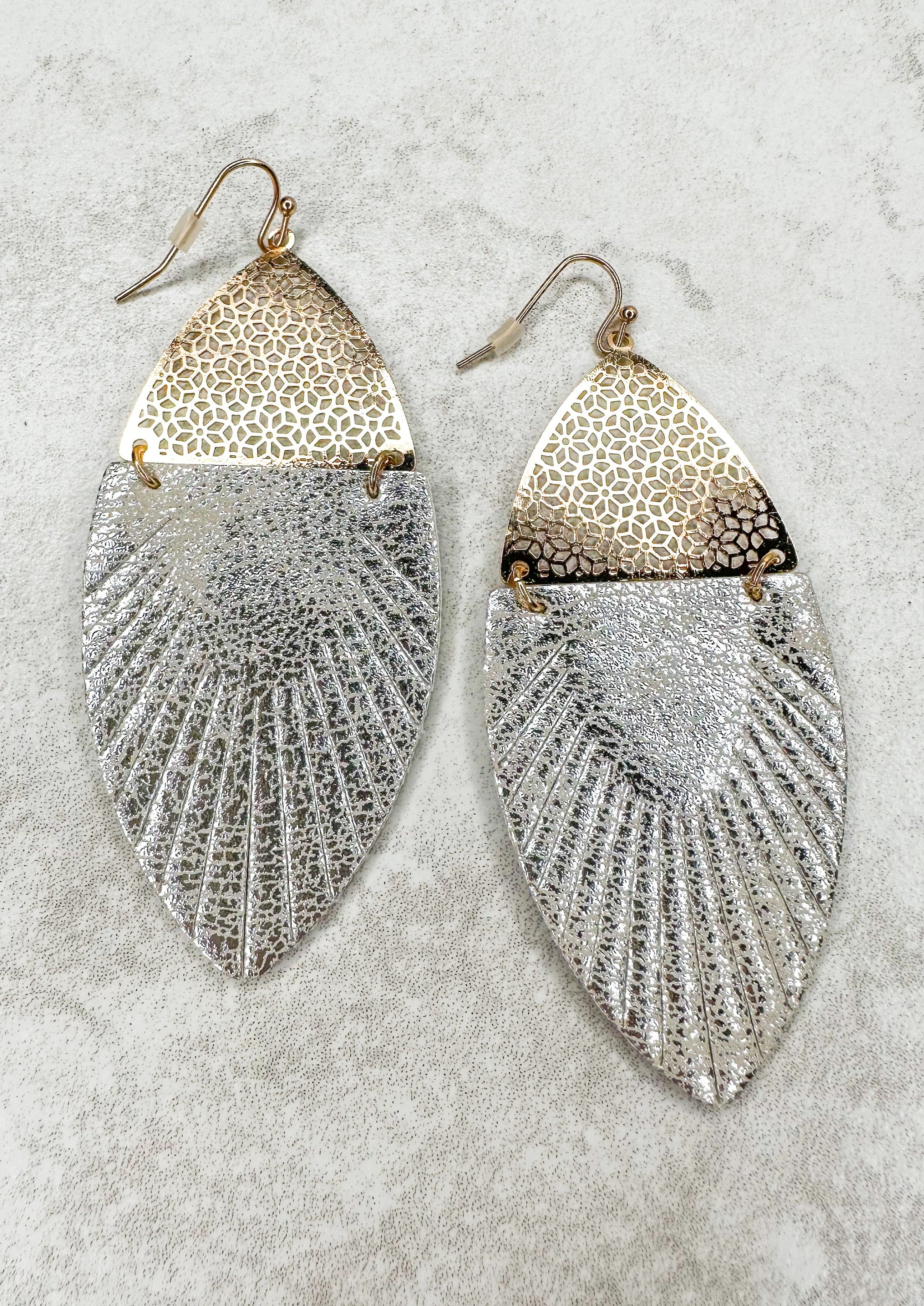 Gold & Silver Earrings
