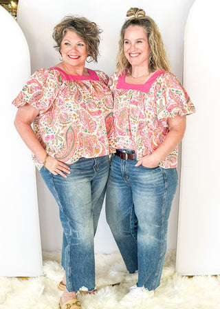judy blue ankle rigid magic denim jeans with distressing at the ankles, zipper and button closure - belt loops - front and back pockets
