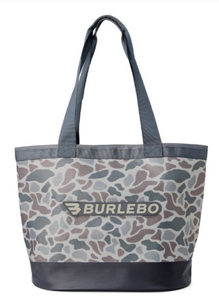 waterproof camo open tote bag