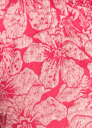 close up of jacquard fabric