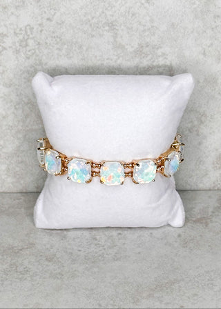 women's gemstone bracelet