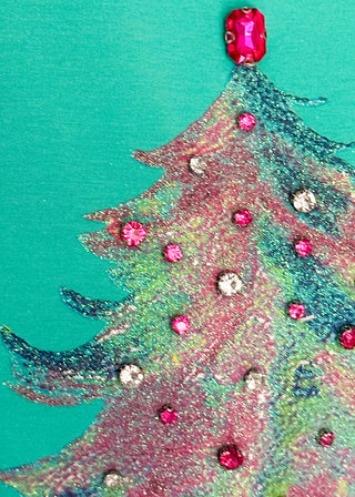 close up of gemstone/tree detail