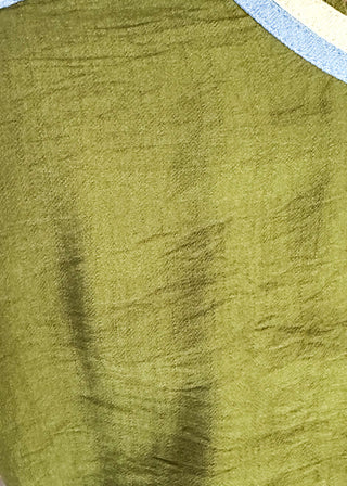 close up of olive green top texture