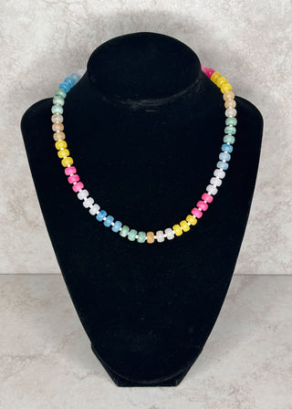 women's beaded necklace