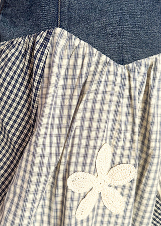 close up of fabric detail