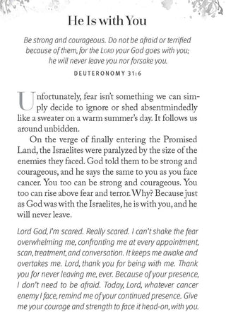 Prayers for women with cancer book