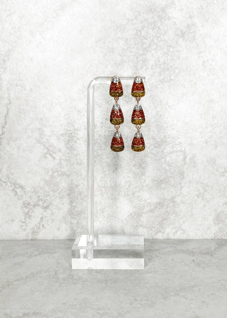 Candy Corn Post Back Earrings