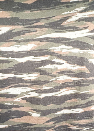 men's performance long sleeve hoodie w/tiger stripes in camo colors