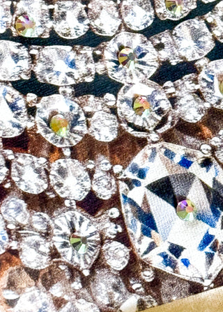 rhinestone detail on graphic tee