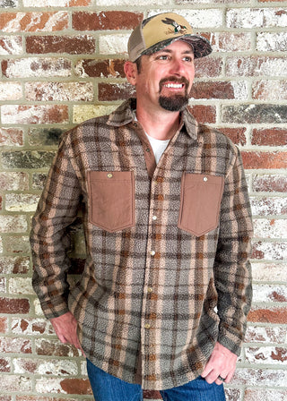 Man modeling Burlebo Montana jacket 