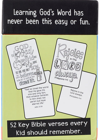Coloring cards with Bible memory verses