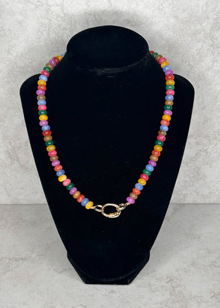 women's beaded necklace