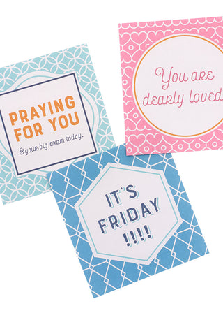 Lunch Box Notes for Girls